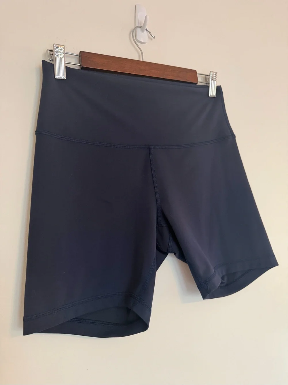 Lululemon Women's High-Waist Navy Active Shorts